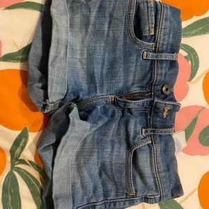 abercrombie kids jean shorts